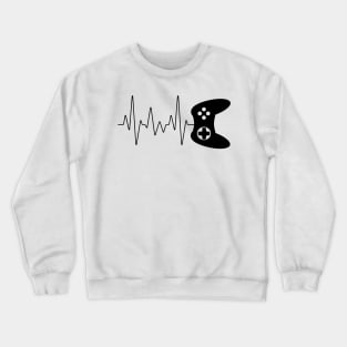 Gamer heartbeat t-shirt Crewneck Sweatshirt